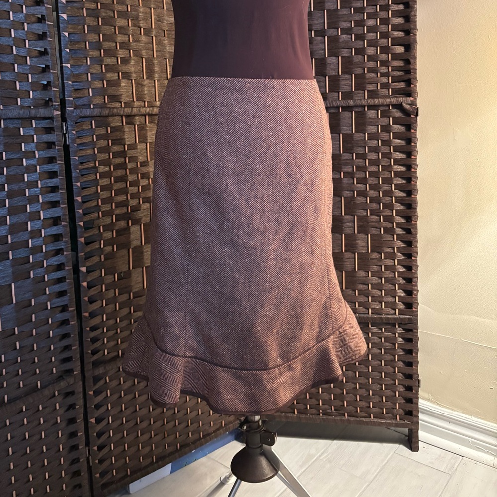 GAP Wool blend Brown Skirt